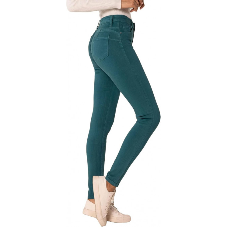 Pantalon skinny en coton