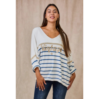 Pull ample "VINTAGE STARS"
