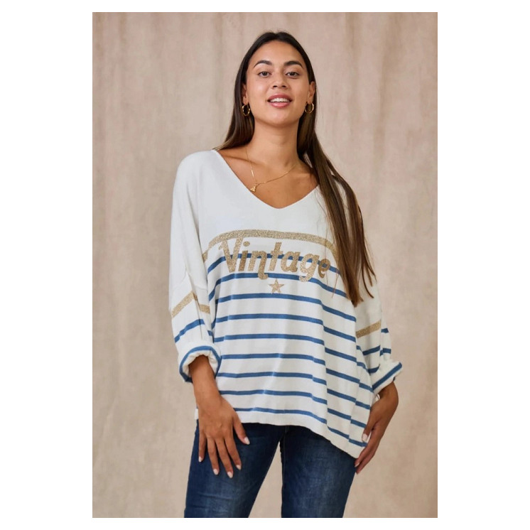 Pull ample "VINTAGE STARS"