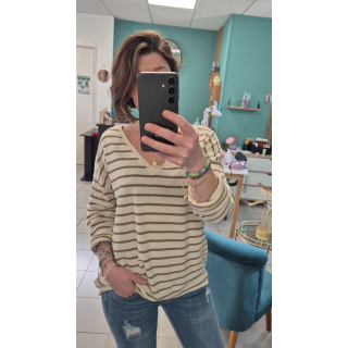 Pull marinière
