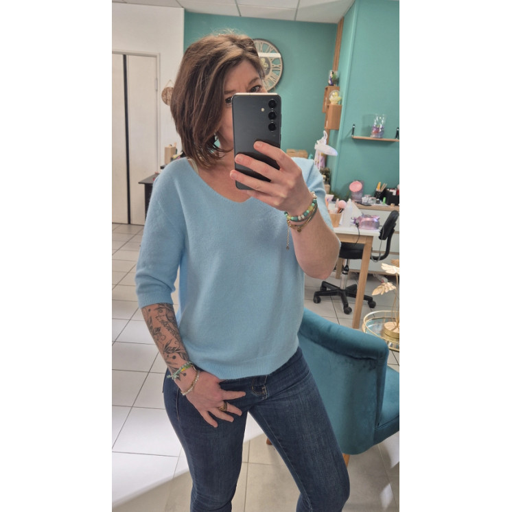 Pull manches courtes